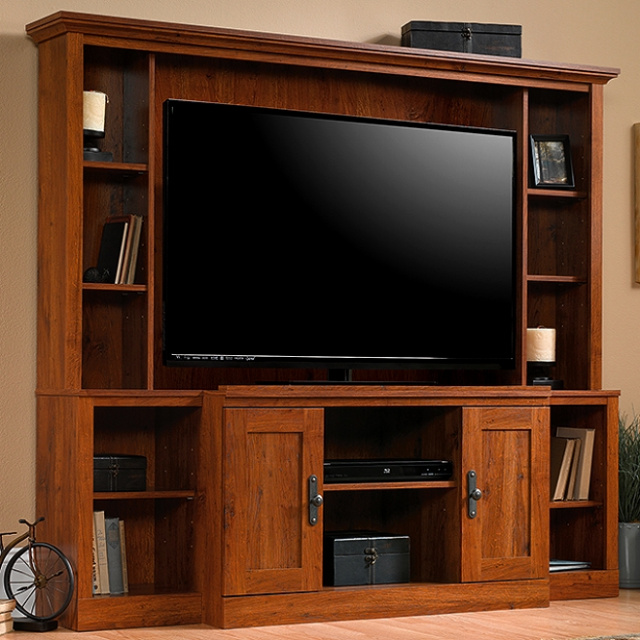 Craftsman Shaker Oak Entertainment Center